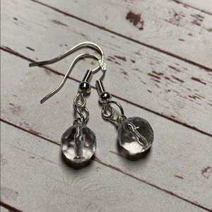 🌺Easycare SP faceted quartz Earrings by Susan Ray